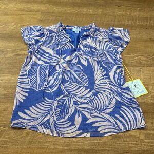 CeCe Short Sleeve Blouse
